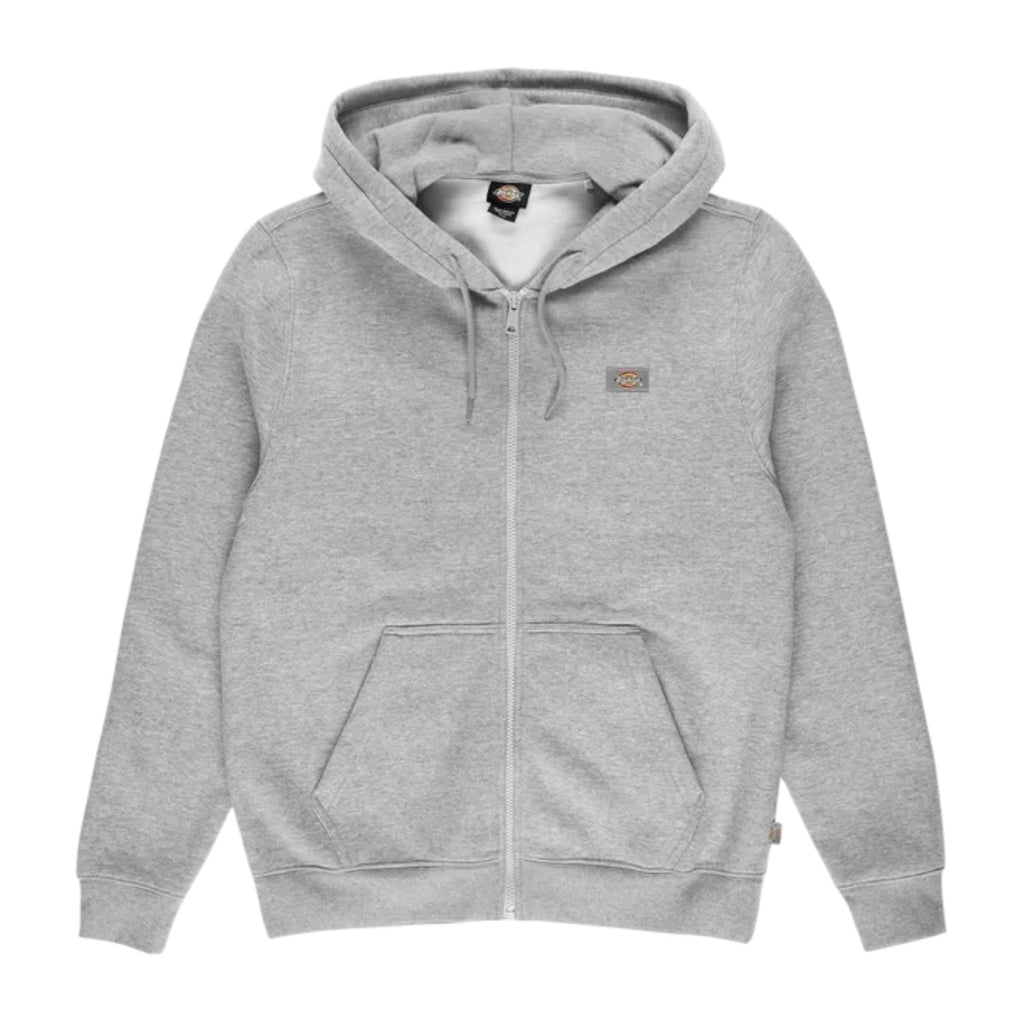 Dickies Oakport Zip Hoodie Heather Grey