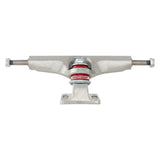 Buy Independent Truck Co. 146 MM Stage 4 Standard Raw Skateboard Trucks (PAIR) Suitable for decks 8.375" Decks. Sold as a pair. Original Stage 4 Single wing hanger, 6 hole hanger for optional bolt hole placement. Standard 55 MM height (90a Red bushings) For further advice on any of our products please feel free to message. Fast Free delivery options with buy now pay later and multiple checkout options.