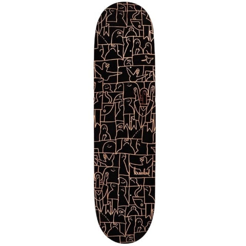 Buy Krooked PP Flock Black Skateboard Deck 8.5" All decks come with free Jessup grip, Please specify in notes if you would like it applied. Buy now Pay Later with Klarna & ClearPay payment plans at checkout. Fast free Delivery and shipping options. Tuesdays Skateshop, Greater Manchester, Bolton, UK.