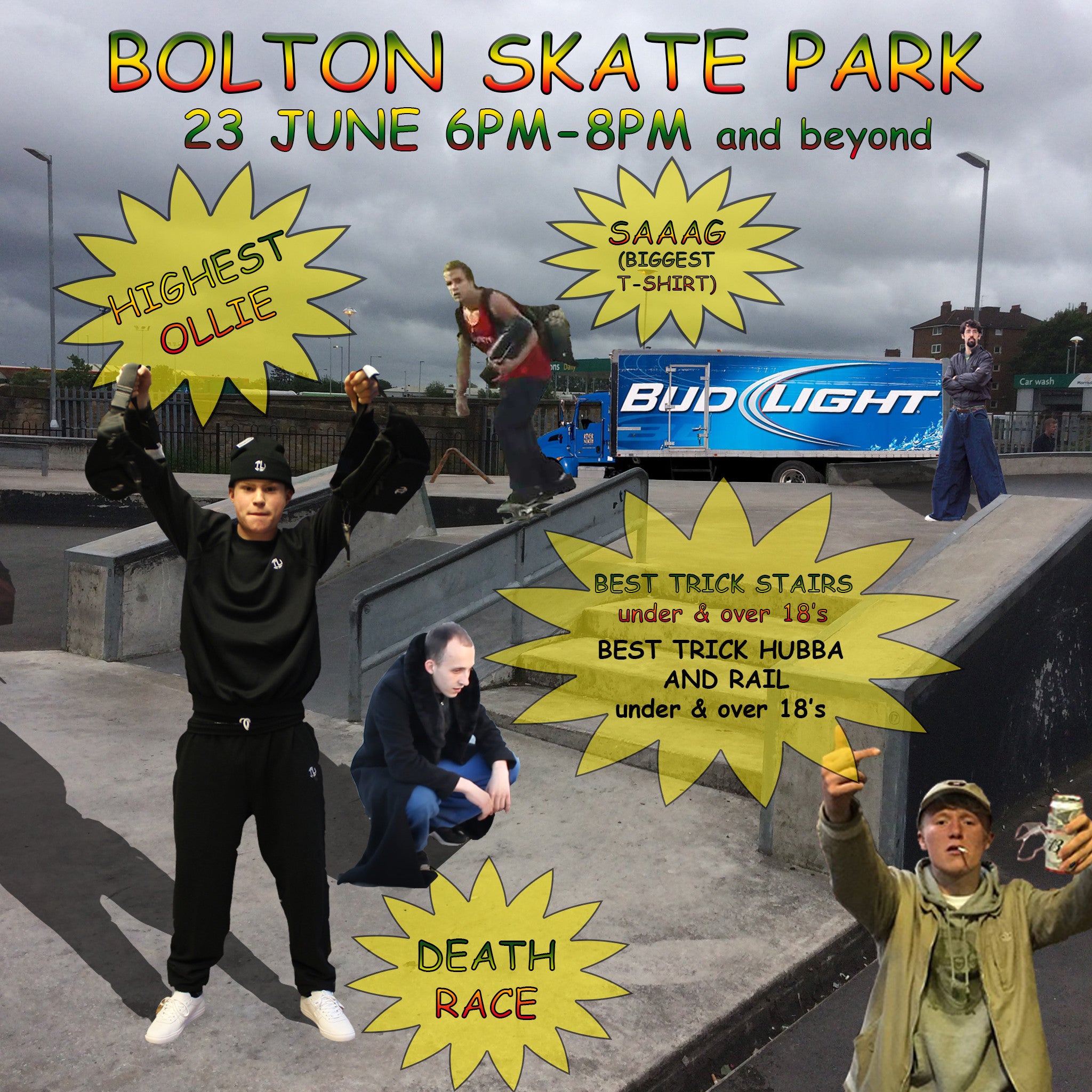 Tuesdays Skatepark Jam 23rd June