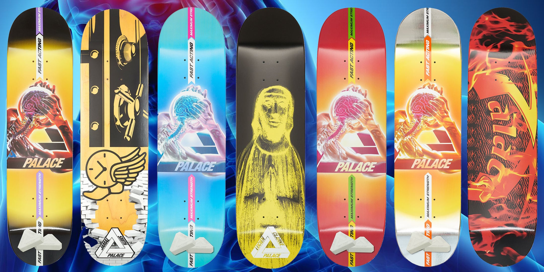 Palace Skateboards Spring 2020 Collection S19 Tri Ferg Decks