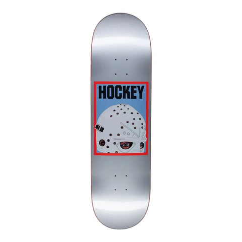 Buy Hockey Skateboards Half Mask Silver Skateboard Deck 8.75". All decks come with free griptape, please specify in the notes at checkout or drop us a message in the chat if you would like it applied or not. Buy now Pay Later with Klarna & ClearPay payment plans. Fast Free Delivery. Free MOB or Jessup grip tape. Tuesdays Skateshop, Bolton | UK.