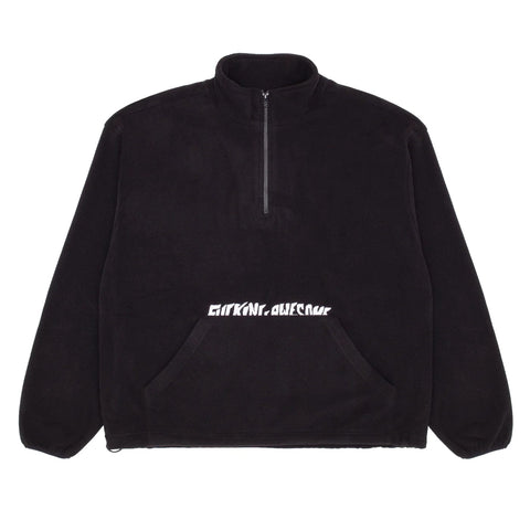Buy Fucking Awesome Cut Off Quarter Zip Polar Fleece Black. 100% Cotton Polar Fleece Construct. Oversized kangaroo pouch pocket at front. Shop the best range of Fucking Awesome clothing and decks with fast free delivery & Buy now pay later options.