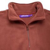 Buy Fucking Awesome Cut Off Quarter Zip Polar Fleece Brown. 100% Cotton Polar Fleece Construct. Oversized kangaroo pouch pocket at front. Shop the best range of Fucking Awesome clothing and decks with fast free delivery & Buy now pay later options.