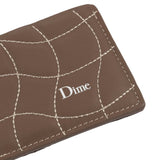 Buy Dime MTL Quilted Bifold Wallet Brown. 100% Leather construct. 4 Interior card pockets. 2 Patch Pockets. Note slots. Embossed Foil logo detailing. Shop the biggest and best range of Dime MTL in the UK at Tuesdays Skate Shop. Fast Free delivery, 5 star customer reviews, Secure checkout & buy now pay later options at Tuesdays Skate Shop.