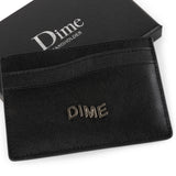 Buy Dime MTL Leather Card Holder Black. 100% Leather construct. 4 Interior card pockets. Note slots. Embossed Foil logo detailing. Shop the biggest and best range of Dime MTL in the UK at Tuesdays Skate Shop. Fast Free delivery, 5 star customer reviews, Secure checkout & buy now pay later options at Tuesdays Skate Shop.