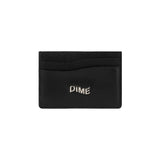Dime MTL Leather Card Holder Black