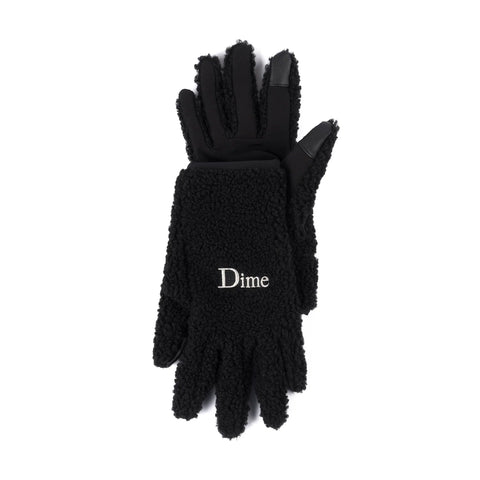 Buy Dime MTL Classic Polar Fleece Gloves Black. 98% Cotton, 2% Spandex construct. Touch screen friendly tips. Embroidered logo details. Shop the best range of Dime in the UK at Tuesdays Skate Shop. Buy now pay later, Fast Free Shipping/Delivery and quick secure checkout.