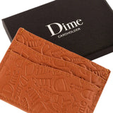 Buy Dime MTL Haha Leather Card Holder Almond. 100% Leather construct. 4 Interior card pockets. Note slots. Embossed Foil logo detailing. Shop the biggest and best range of Dime MTL in the UK at Tuesdays Skate Shop. Fast Free delivery, 5 star customer reviews, Secure checkout & buy now pay later options at Tuesdays Skate Shop.