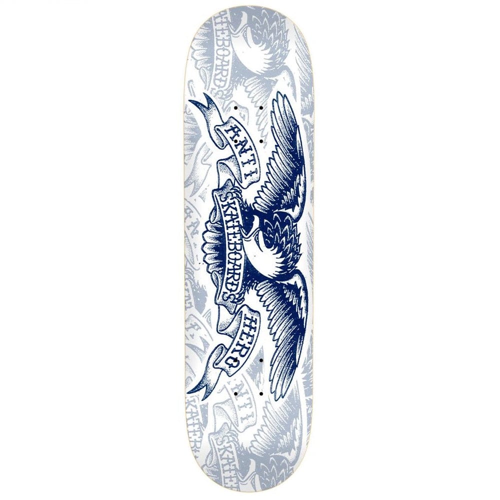 Buy Anti Hero PP Copier Eagle White Skateboard Deck 8.06" All decks come with free Jessup grip, Please specify in notes if you would like it applied. Buy now Pay Later with Klarna & ClearPay payment plans at checkout. Fast free Delivery and shipping options. Tuesdays Skateshop, Greater Manchester, Bolton, UK.