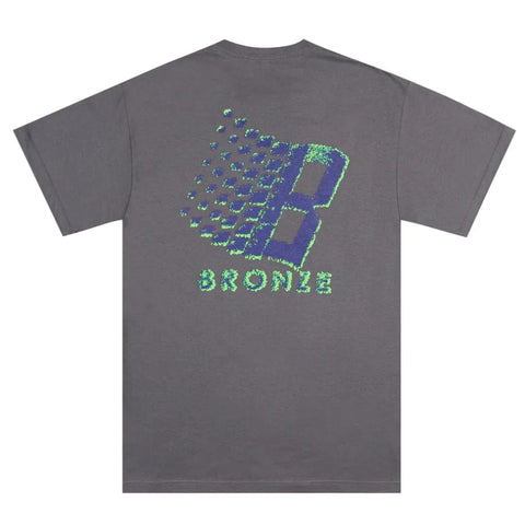 Buy Bronze 56k B-Logo T-Shirt Charcoal. 100% Cotton construct. Front print detailing. Regular cut/fit. Size guide for Bronze56k. #1 Destination for Bronze in the UK at Tuesdays Skateshop, Bolton. Fast Free delivery and Multiple secure checkout options. Buy now pay later with Klarna or ClearPay.