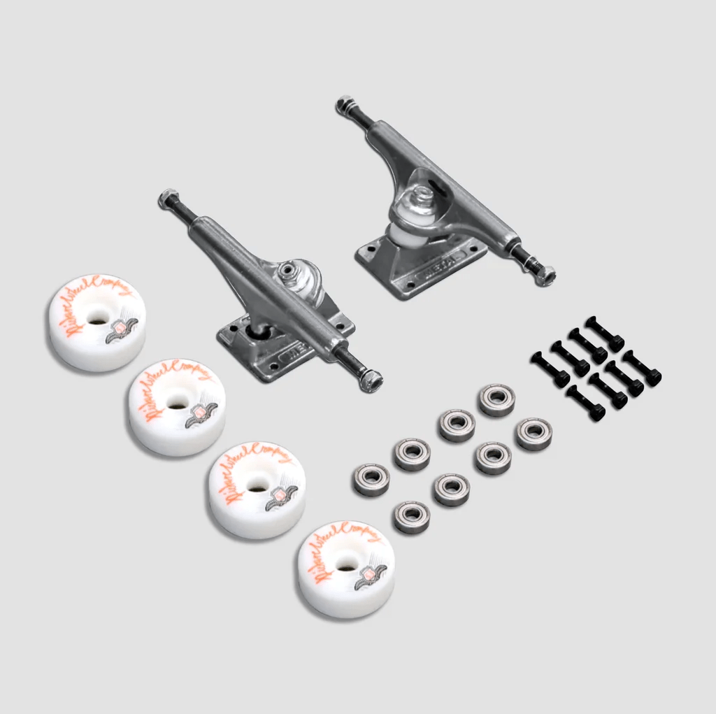 Buy Picture Undercarriage Kit 7.75" - 8.25" (Everything but the Deck). Picture Trucks 5.25" Hanger. 53 MM Conical 99a Picture Wheels. Abec rated bearings. Black Allen head hardware. Add to cart with any deck to make a complete. Shop the best range of skateboard products at Tuesday Skateshop. Buy now pay later options and multiple secure checkout methods. 