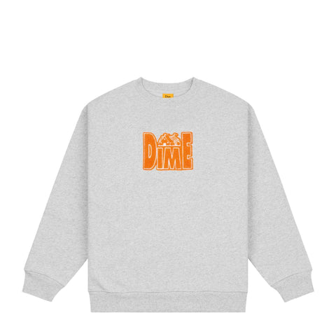 Buy Dime MTL Club Crewneck Heather Gray. 12 oz heavyweight Sweatshirt, 75% Cotton, 25% Polyester construct. Chenille Logo detail left on chest. Cuffed at arms and hem. Buy now Pay Later with Klarna, Shop now Pay Later with Clearpay. Fast Free Delivery & Shipping options available. Tuesdays Skateshop Greater Manchester Bolton UK.