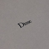 Dime MTL Classic Small Logo Hood Charcoal