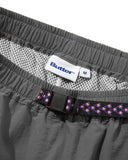 Buy Butter Goods Equipment Shorts Petrol. 100% Nylon construct. Custom patterned Woven belt closure. Slash side pockets with single flat pocket at back. Woven tab label detail on leg. Sits above knee. Shop the best range of Buttergoods in the UK at Tuesdays Skate shop, Fast Free UK delivery, Buy now pay later and multiple secure payment methods at checkout. 65.00 GBP.