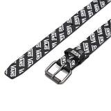 Buy Vans Shevlin Skater Skateboarding Belt in Black/White at Tuesdays Skate Shop, RRP 24.00 GBP. Repeat all over logo. Adjustable, pick preferred size from options. 87% Polyester, 11% Cotton & 2 % Viscose. Buy now pay later and multiple secure checkout options. VN000F01Y28.