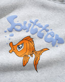 Buy Butter Goods Goldfish Pullover Hoodie Ash. 100% Cotton Construct. 12 oz. Hood. Embroidered details on chest. Fast free UK Delivery & Buy now pay later at Tuesdays. #1 UK destination for Butter Goods in the U.K. 100.00 GBP. Best UK Stockist for Butter.