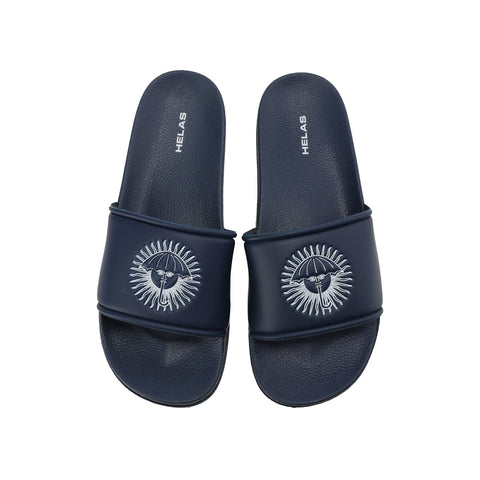 Buy Helas Slides Black. Lightly padded over strap. Embossed Detailing. Size up a whole size from your usual size for a true to size fitting. For further information on any of our products please feel to open the chat. Fast Free delivery and shipping options. Buy now Pay later with Klarna and ClearPay payment plans at checkout. Tuesdays Skateshop, Greater Manchester, Bolton, UK.