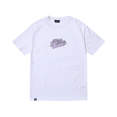 Buy Helas Homerun T-Shirt White. 100% Soft cotton construct. Front Printed detailing. Woven tab detail at hem. For further information on any of our products please feel free to message. Fast Free delivery and shipping options. Buy now Pay later with Klarna and ClearPay payment plans at checkout. Tuesdays Skateshop, Greater Manchester, Bolton, UK.