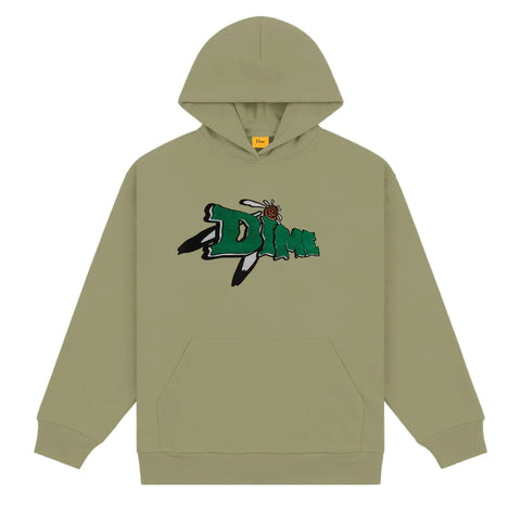 Buy Dime MTL Encino Chenille Hoodie Army Green. 14 oz. heavyweight hood, 100% Cotton construct. Dime detail central on chest. Kangaroo pouch pocket. Shop the biggest and best range of Dime MTL at Tuesdays Skate shop. Fast free delivery with next day options, Buy now pay later with Klarna or ClearPay. Multiple secure payment options and 5 star customer reviews.