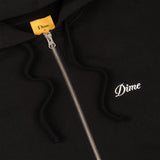 Buy Dime MTL Cursive Small Logo Zip Hoodie Black. Dime detail central on chest. Kangaroo pouch pocket. Shop the biggest and best range of Dime MTL at Tuesdays Skate shop. Fast free delivery with next day options, Buy now pay later with Klarna or ClearPay. Multiple secure payment options and 5 star customer reviews.