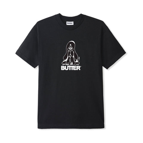 Buy Butter Goods Hound T-Shirt Black. 100% Cotton Construct. 6.5 oz. Tee Screen print on chest. Fast free UK Delivery & Buy now pay later at Tuesdays. #1 UK destination for Butter Goods in the U.K.