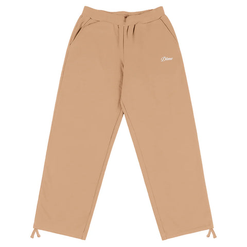 Dime MTL Cursive Small Logo Sweatpants Hazelnut