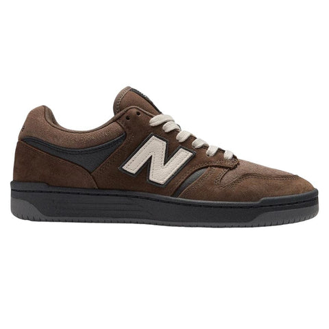 Buy New Balance Numeric 480 Andrew Reynolds Shoes Chocolate/Tan NM480BOS 95.00 GBP. Suede/Mesh Uppers. Plush FuelCell midsole for a comfortable a durable wear on the heel.  Fast Free Delivery and shipping options. Buy now pay later with Klarna or ClearPay payment plans at checkout. Tuesdays Skateshop, Greater Manchester, Bolton, UK.