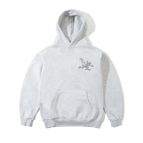 Butter Goods Croaker Pullover Hoodie Ash Grey