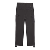 Buy Dickies Johnson Cargo Trousers Charcoal Grey DK0A4YF2CH01. 100% Cotton construct. Straight leg, regular fit. Adjustable cords at ankle hem. Side cargo pockets. Reinforced knees. Belt loops. Shop the best range of Dickies at Tuesdays Skateshop. Fast Free delivery, buy now pay later and fit pictures.