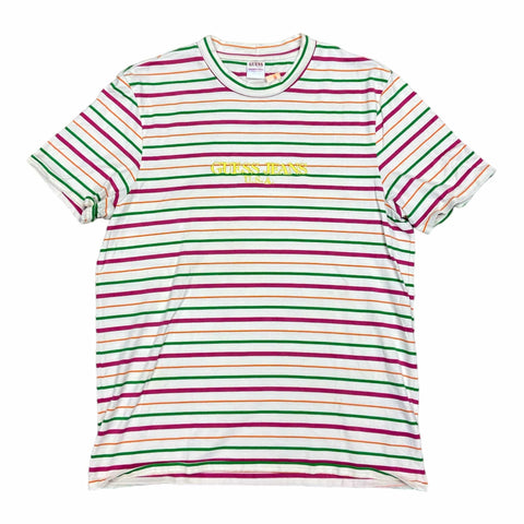 Guess Jeans Sean Wotherspoon Farmers Market Striped T-Shirt Multi #2 (L)