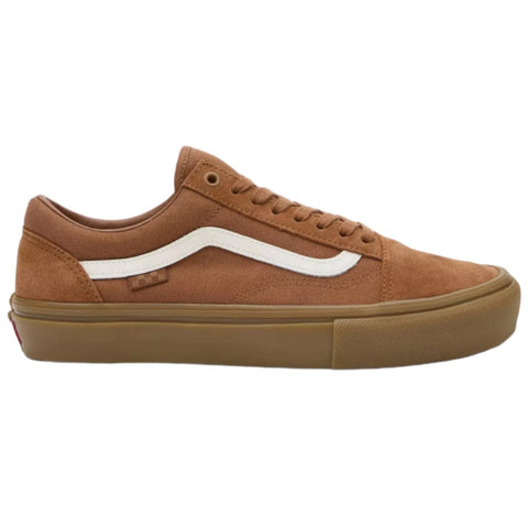 Buy Vans Skate Trainers Old Skool Pro Shoes Brown/Gum VN0A5FCBB7G1. Light weight durable padded throughout construct. Suede reinforced Double stitched toe Box w/ Canvas padded upper for that added snug comfort. Shop the best range of Vans Skateboarding trainers in the U.K. at Tuesdays Skate Shop, located in Bolton Town Centre. Buy now pay later options with Klarna & ClearPay. Fast Free Delivery options.
