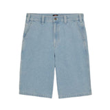 Buy Dickies Madison Denim Shorts Vintage Blue DK0A4YSYC151. Straight fit for causal wear. 100% cotton construct. Woven tab detail at back pocket. Carpenter pocket and hammer loop. 70.00 GBP. Shop the best range of Dickies at Tuesdays Skate shop with fast free postage, buy now pay later and multiple secure checkout methods.