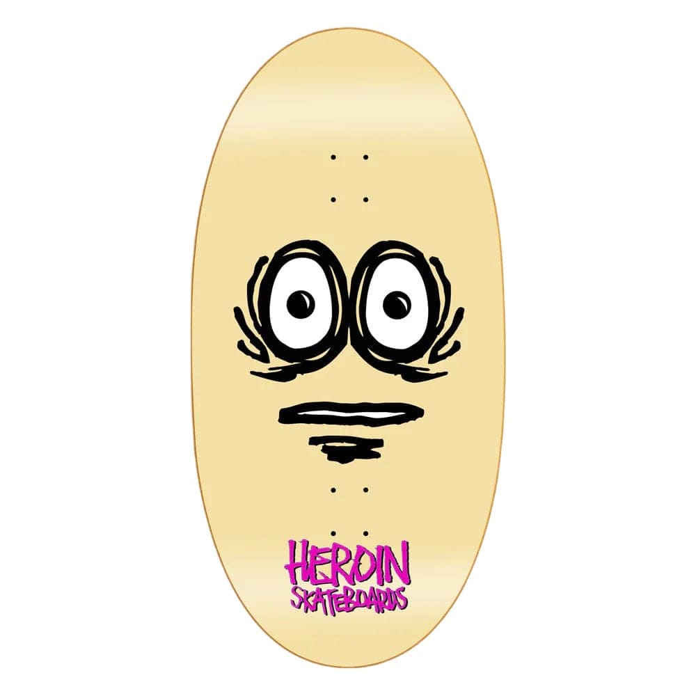 Buy Heroin Skateboards Eggzilla 2 Egg Skateboard Deck 14.25" All decks come with free grip, please specify in notes (at checkout) if you would like it applied or not. For further information on any of our products please feel free to message. Fast free UK Delivery, Worldwide Shipping.