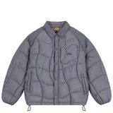 Buy Dime MTL Midweight Wave Puffer Jacket Silver Gray with size guide. Shop the best range of Dime Clothing in the UK at Tuesdays Skate Shop. Buy now Pay Later with Klarna, Shop now Pay Later with Clearpay. Fast Free Delivery & Shipping options available. Tuesdays Skateshop Greater Manchester Bolton UK.