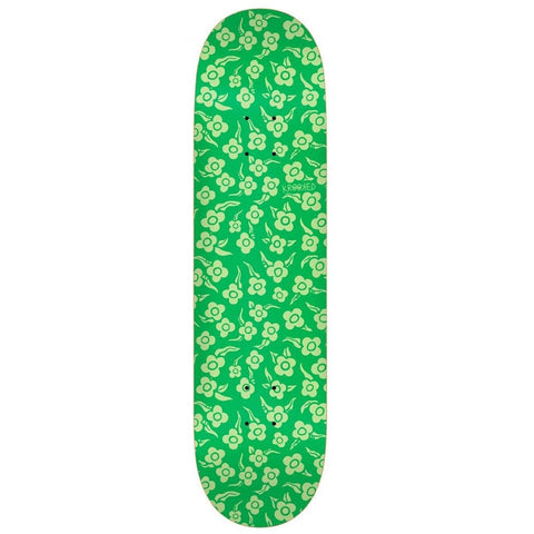 Buy Krooked PP Flowers Green Skateboard Deck 8.38" All decks come with free Jessup grip, Please specify in notes if you would like it applied. Buy now Pay Later with Klarna & ClearPay payment plans at checkout. Fast free Delivery and shipping options. Tuesdays Skateshop, Greater Manchester, Bolton, UK.