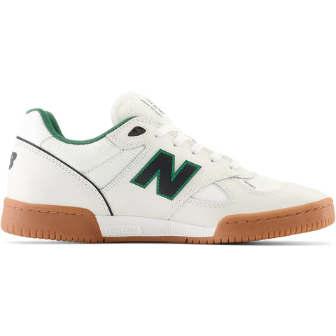 Buy New Balance Numeric 600 Tom Knox Shoes White/Green NM600OGS 90.00 GBP. Suede/Mesh Uppers. Plush FuelCell midsole for a comfortable a durable wear on the heel.  Fast Free Delivery and shipping options. Buy now pay later with Klarna or ClearPay payment plans at checkout. Tuesdays Skateshop, Greater Manchester, Bolton, UK.