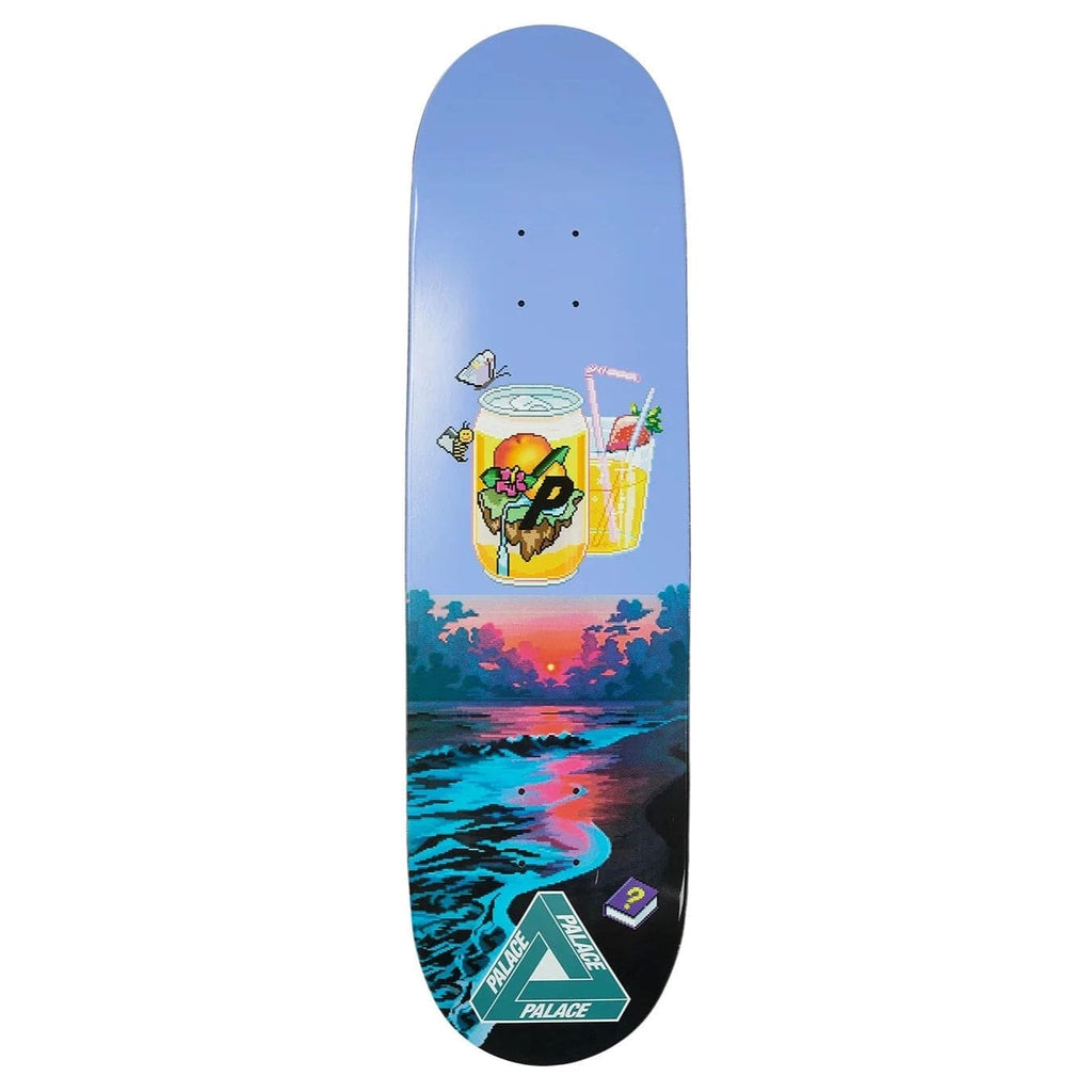 Buy Palace Skateboards Fruity Skateboard Deck 8.6" All decks come with free Jessup grip tape, please specify in notes if you would like it applied or not. DSM Factory, 100% satisfaction guarantee! For further information on any of our products please feel free to message. Fast free UK delivery, Worldwide Shipping. Buy now pay later with Klarna and ClearPay payment plans at checkout. Pay in 3 or 4. Tuesdays Skateshop. Best for Palace in the UK.