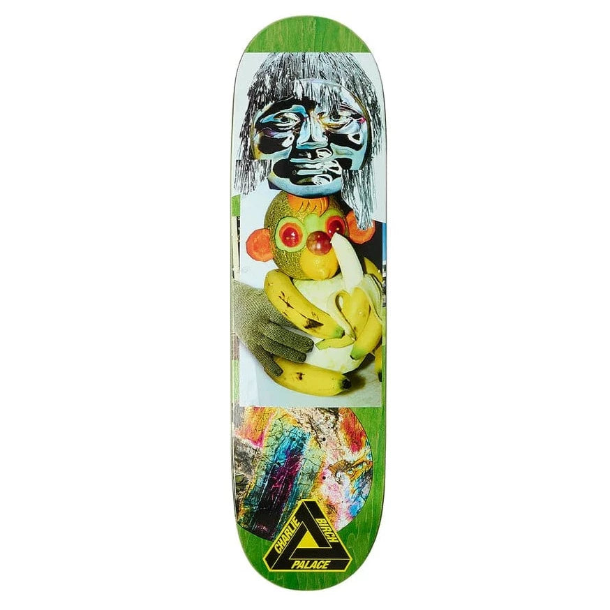 Buy Palace Skateboards Charlie Birch S34 Skateboard Deck 8.5" All decks come with free grip tape, please specify in notes if you would like it applied or not. DSM Factory, 100% satisfaction guarantee! For further information on any of our products please feel free to message. Fast free UK delivery, Worldwide Shipping. Buy now pay later with Klarna and ClearPay payment plans at checkout. Pay in 3 or 4. Tuesdays Skateshop. Best for Palace in the UK.