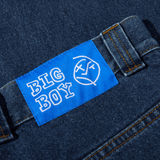 Buy Polar Skate Co. Big Boy Jeans Dark Blue. Extremely loose fit. Slightly Tapered. Carpenter side pocket and hammer loop detailing. Big Boy Embroidered detail on condom Pocket. Heavy set belt loops. See more Polar Skate Co. Fast Free UK & EU delivery options. Worldwide Shipping.