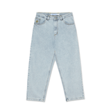 Buy Polar Skate Co. Big Boy Jeans Light Blue. Extremely loose fit. Slightly Tapered. Carpenter side pocket and hammer loop detailing. Big Boy Embroidered detail on condom Pocket. Heavy set belt loops. See more Polar Skate Co. Fast Free UK & EU delivery options. Worldwide Shipping.