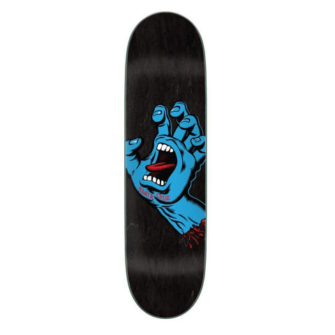 Buy Santa Cruz Screaming Hand Skateboard Deck White 8.6"  Wheelbase : 14.25" All decks come with free grip, please specify in notes or message if you would like it applied or not. Best for Skateboard decks at Tuesdays Skate Shop, Next day delivery and Free grip tape. Buy now pay later options with Klarna & ClearPay. Best for Skateboarding in the UK.