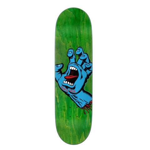 Buy Santa Cruz Screaming Hand Skateboard Deck Green 8.8" Wheelbase : 14.25" All decks come with free grip, please specify in notes or message if you would like it applied or not. Best for Skateboard decks at Tuesdays Skate Shop, Next day delivery and Free grip tape. Buy now pay later options with Klarna & ClearPay. Best for Skateboarding in the UK.