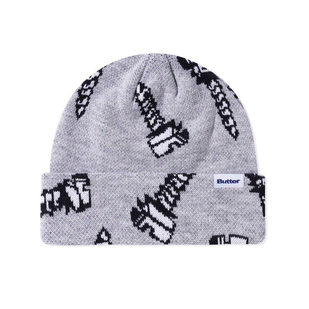 Butter Goods Screw Beanie Grey. 100% Acrylic construct. Butter Woven tab detail on single fold. OSFA. Shop the best range of Buttergoods in the U.K. at Tuesdays Skate Shop. Fast Free delivery options, Buy now Pay Later & multiple secure payment methods at checkout. Best rates for Skate and Street wear.