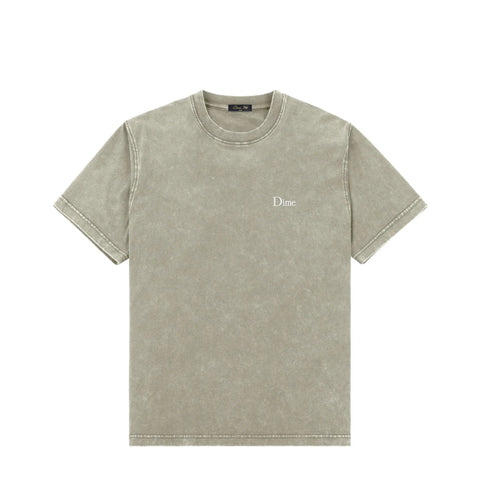 Dime MTL Classic Small Logo T-Shirt Faded Cement