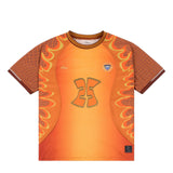 Buy Dime MTL Holy Flame Jersey Hell Fire. 100% Polyester. Custom Wave gradient pattern. Logo detailing. Ribbed at Sleeves. Shop the biggest and best range of Dime MTL at Tuesdays Skate shop. Fast free delivery with next day options, Buy now pay later with Klarna or ClearPay. Multiple secure payment options and 5 star customer reviews.