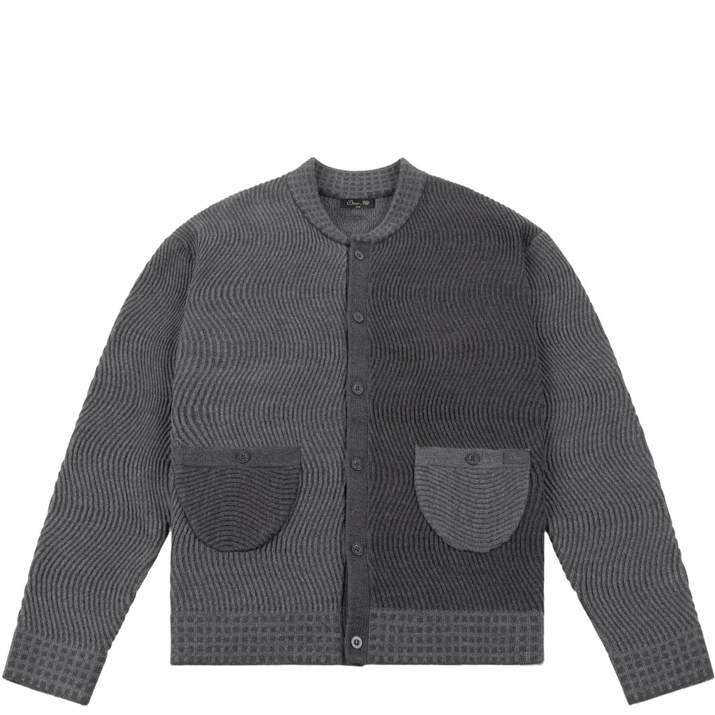 Dime MTL Wave Knit Cardigan Rock Shop the best range of Dime in Dime MTL Wave Knit Cardigan Rock Shop the best range of Dime in
