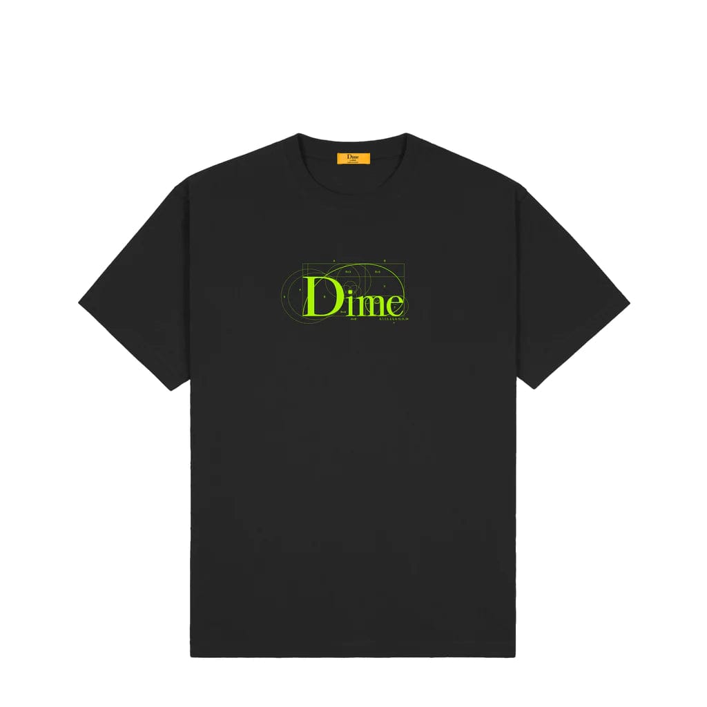 Buy Dime MTL Classic Ratio T-Shirt Black. Front print detailing. 6.5 oz 100% mid weight cotton construct. Shop the biggest and best range of Dime MTL at Tuesdays Skate shop. Fast free delivery with next day options, Buy now pay later with Klarna or ClearPay. Multiple secure payment options and 5 star customer reviews.