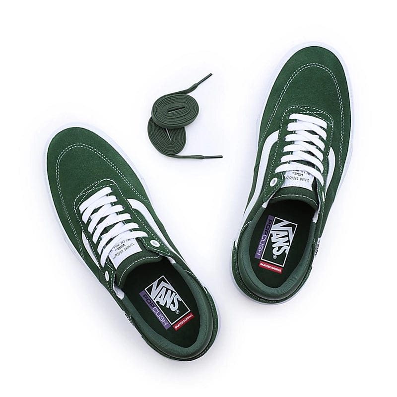 Vans Gilbert Crockett Pro Shoes Green White