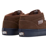 Buy Vans Skate Half Cab '92 Nick Michael Shoes Brown/Navy VN0A5KYABF11. Remodelled for a longer lasting wear. Classic Silhouette constructed with heavy Suede panelling. New checkerboard tab detail. Fast Free UK delivery options. Best for Vans Skateboarding at Tuesdays. Buy now pay later with Klarna & ClearPay. Bolton, Greater Manchester. UK. 85 GBP.